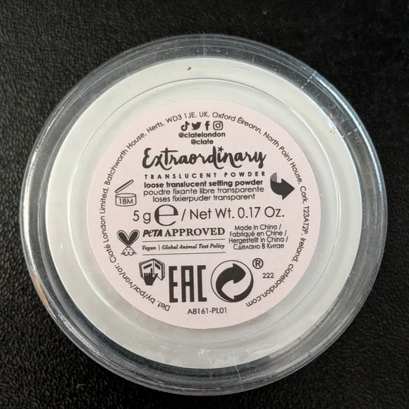 Ciate Extraordinary Translucent Setting Powder - Picture 1 of 2
